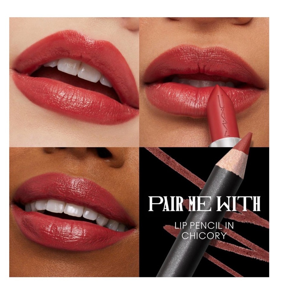 MAC MACximal Sleek Satin Lipstick 0.12 oz 826 Brick-o-la New In Box - Picture 3 of 11